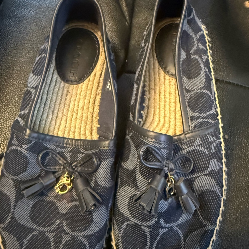 Coach denim Patterned Espadrilles